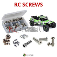 J-M SUPPLIES - RCScrewZ Stainless Screw Kit los132 for Losi Hammer Rey U4 4WD 1/10 (#LOS03030) Racer Truck | SET - 