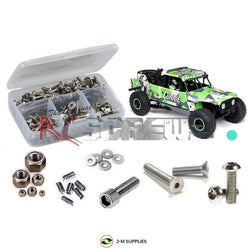 J-M SUPPLIES - RCScrewZ Stainless Screw Kit los132 for Losi Hammer Rey U4 4WD 1/10 RTR (#LOS03030) Rock Racer Truck - los132