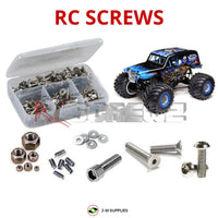 J-M SUPPLIES - RCScrewZ Stainless Screw Kit los137 for Losi LMT 4X4 Solid Axle Monster Truck #LOS04021 Digger | RCX - 