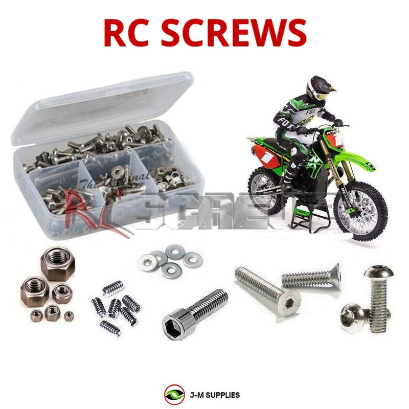 J-M SUPPLIES - RCScrewZ Stainless Screw Kit los141 for Team Losi 1/4 Promoto-MX RTR (#LOS06000) RC Motorcycle | PRO - 
