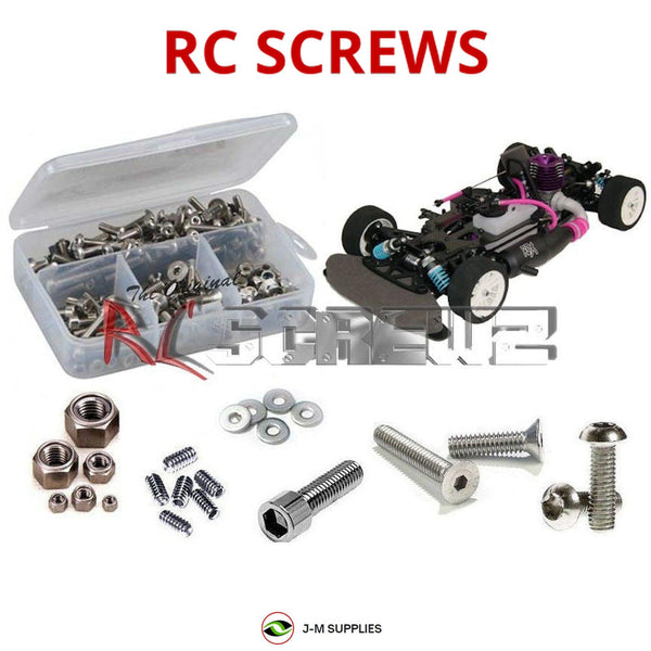 J-M SUPPLIES RC Parts Store - RCScrewZ Stainless Screw Kit mug001 for Mugen Seiki MTX-3 / Pro-Spec 1/10 Nitro Touring | SET