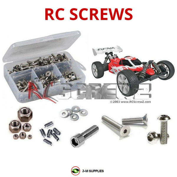 J-M SUPPLIES RC Parts Store - RCScrewZ Stainless Screw Kit ofn072 for Ofna Buggy 8e RTR/Pro RC Car | SET