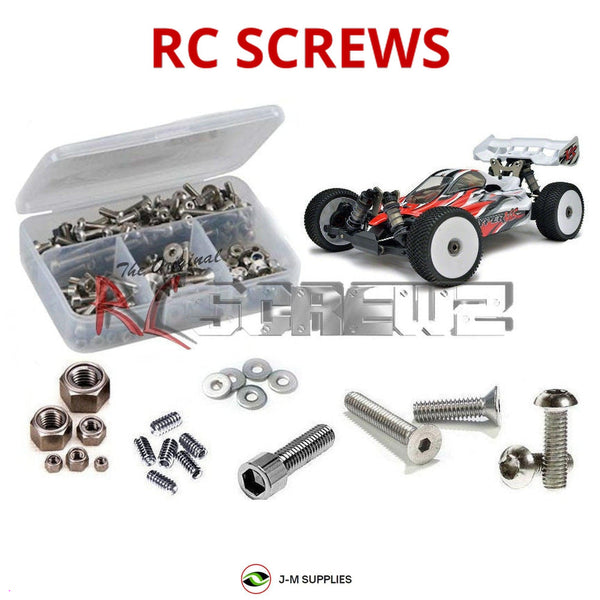 J-M SUPPLIES RC Parts Store - RCScrewZ Stainless Screw Kit ofn080 for Ofna/HoBao Hyper VSe Buggy 1/8 Electric (HBVSE) | SET