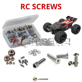 J-M SUPPLIES RC Parts Store - RCScrewZ Stainless Screw Kit rcr061 for RedCat Racing TR-MT8e BE6S 1/8 4WD Monster Truck | SET