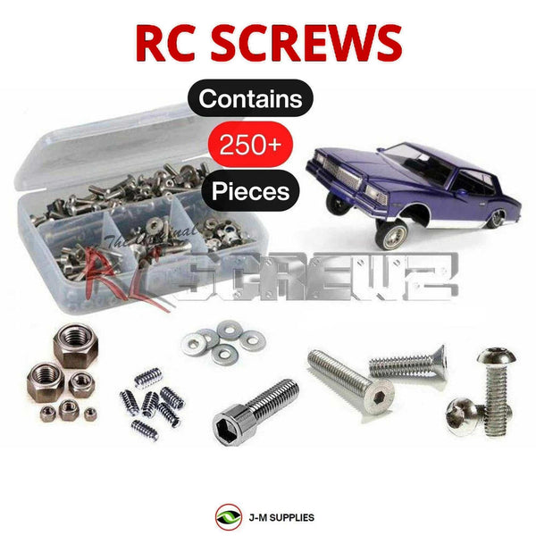 J-M SUPPLIES RC Parts Store - RCScrewZ Stainless Screw Kit rer075 for RedCat Racing 1979 Monte Carlo Lowrider 1/10th RC Car | SET