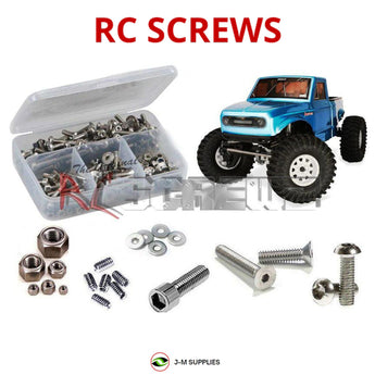 J-M SUPPLIES RC Parts Store - RCScrewZ Stainless Steel Screw Kit rer080 for Redcat Racing Everest Ascent / Ascent 1/10 Crawler Electric 4WD Rock Crawler (RER22767, ASCENT-RED) | SET