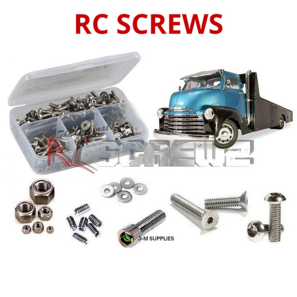J-M SUPPLIES RC Parts Store - RCScrewZ Stainless Screw Kit rer082 for Redcat Racing 1953 Chevy Custom Hauler RC Transporter | UPG