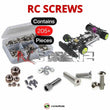 Representative image of an RCScrewZ stainless steel screw kit for Serpent Vector NT 2002 1/8 Nitro 4WD Rally/Touring (909020); exact kit contents vary by RC model.