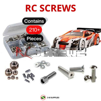 J-M SUPPLIES RC Parts Store - RCScrewZ Stainless Screw Kit ser043 for Serpent Natrix 748-e 1/10 EP Car (#804009) RC | UPG