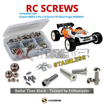 J-M SUPPLIES RC Parts Store - RCScrewZ Stainless Screw Kit ser099 for Serpent SRX8T-e Pro 1/8 Electric Off-Road Truggy (#600064) | UPG