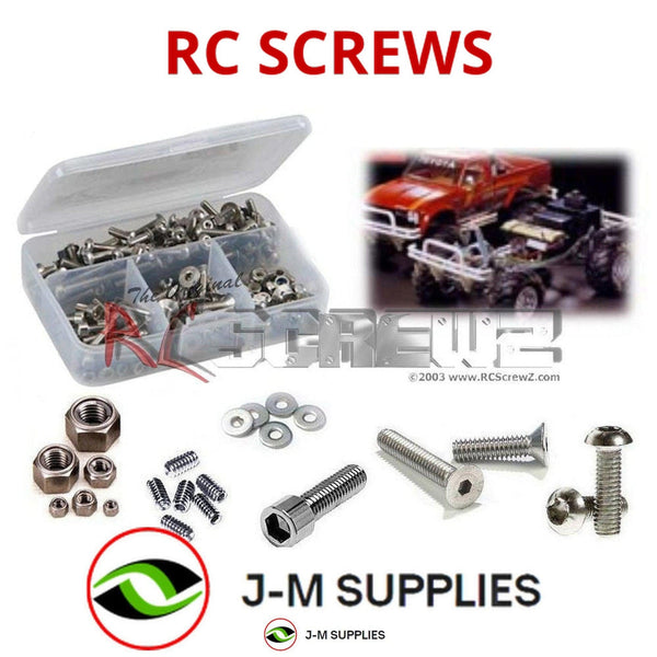 J-M SUPPLIES RC Parts Store - RCScrewZ Stainless Screw Kit tam015 for Tamiya Toyota Mountaineer 4x4 #58111 RC Car | UPG