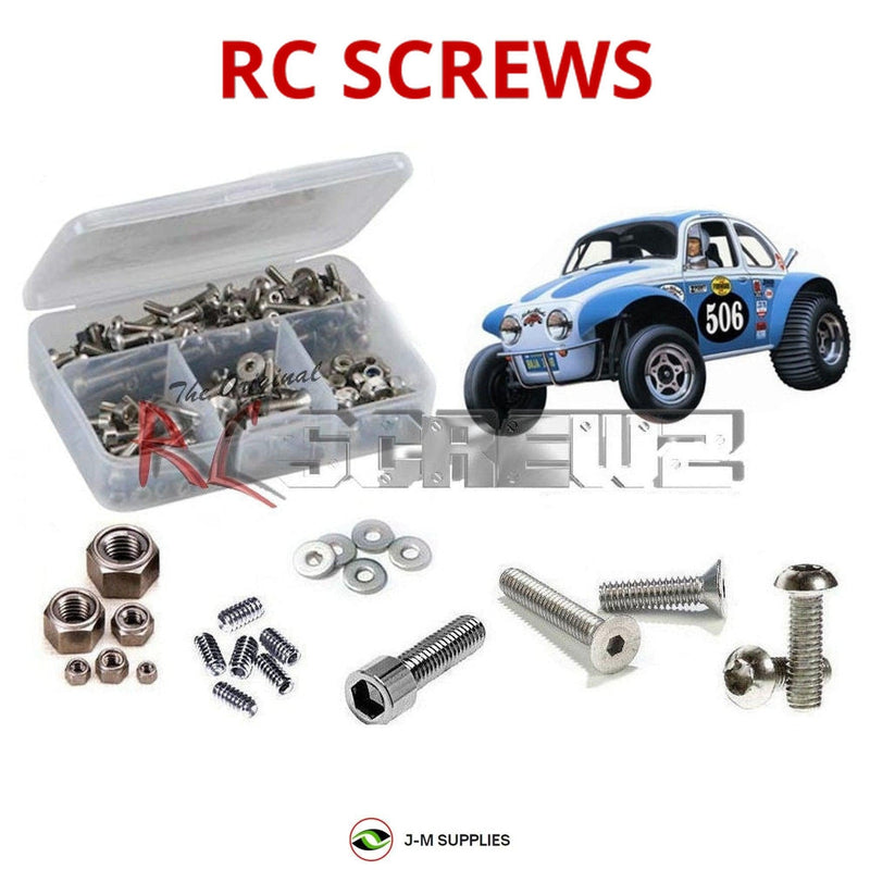 J-M SUPPLIES - RCScrewZ Stainless Screw Kit tam025 for Tamiya Sand Scorcher 1979 1/10 (#58016) Off-Road Buggy | UPG - 