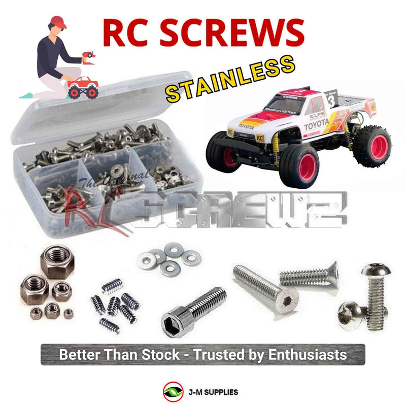 J-M SUPPLIES RC Parts Store - RCScrewZ Stainless Screw Kit tam027 for Tamiya Toyota Hi-Lux Monster Racer 1/10 Truck (#58086) | PRO