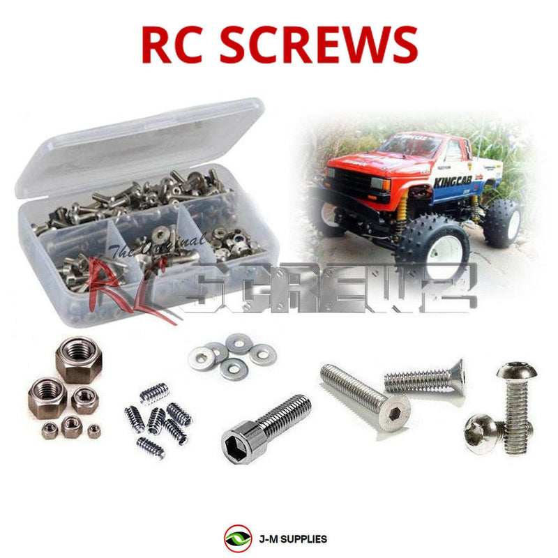 J-M SUPPLIES - RCScrewZ Stainless Screw Kit tam083 for Tamiya Nissan King Cab 1/10 #58081 RC Car | PRO - tam083