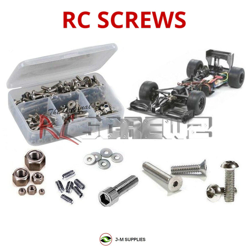 J-M SUPPLIES RC Parts Store - RCScrewZ Stainless Screw Kit tam147 for Tamiya F104 PRO II / F104-X1 1/10 F1 (#58652 / #84203) | UPG