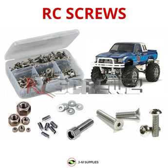J-M SUPPLIES - RCScrewZ Stainless Screw Kit tam148 for Tamiya Bruiser 4x4 1/10 Truck (Re-Release #58519) | PRO - 