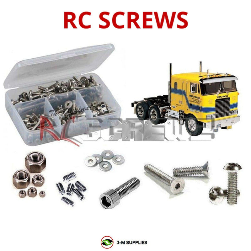 J-M SUPPLIES - RCScrewZ Stainless Screw Kit tam162 for Tamiya Globe Liner 1/14 Truck #56304 RC | PRO - 