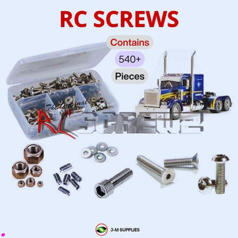 J-M SUPPLIES - RCScrewZ Stainless Screw Kit tam174 for Tamiya Grand Hauler 1/14th (#56344) RC Semi-Truck | RCX - 