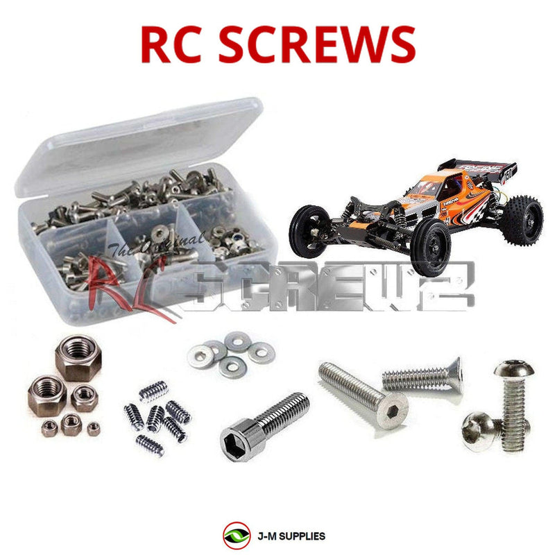 J-M SUPPLIES - RCScrewZ Stainless Screw Kit tam205 for Tamiya Racing Fighter DT-03 (#58628) | SET - 