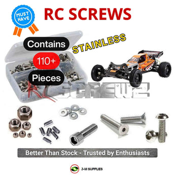 J-M SUPPLIES - RCScrewZ Stainless Screw Kit tam205 for Tamiya Racing Fighter DT-03 (#58628) | RCX - 