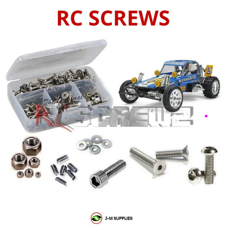 J-M SUPPLIES - RCScrewZ Stainless Screw Kit tam237 for Tamiya Wild One | Blockhead Motors 1/10 Buggy (#58695) | PRO - tam237