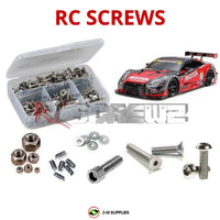 J-M SUPPLIES RC Parts Store - RCScrewZ Stainless Screw Kit tam252 for Tamiya TT-02 Motul Autech GT-R 58625-60A 1/10 Touring | UPG