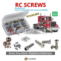 J-M SUPPLIES RC Parts Store - RCScrewZ Stainless Screw Kit tam268 for Tamiya 1/14 King Hauler Semi-tractor Truck (#56301) | UPG