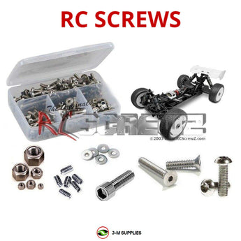 J-M SUPPLIES - RCScrewZ Stainless Screw Kit tek007 for Tekno RC EB48SL 1/8 Buggy TKR5004 RC Car | RCX - 