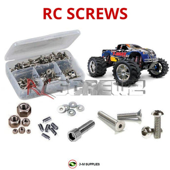 J-M SUPPLIES RC Parts Store - RCScrewZ Stainless Screw Kit tra017 for Traxxas T-Maxx Classic 2.5R Nitro 1/10 (#49104-1) | UPG