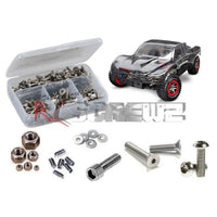 J-M SUPPLIES - RCScrewZ Stainless Screw Kit tra051 for Traxxas Slash LCG/Platinum 68086-3/6804 RC Car Complete Set - tra051