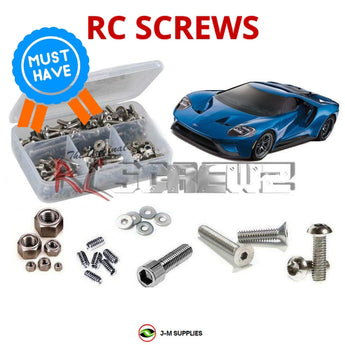 J-M SUPPLIES RC Parts Store - RCScrewZ Stainless Screw Kit tra080 for Traxxas 4-Tec 2.0 AWD 1/10 Ford GT Supercar (83056-4) | UPG