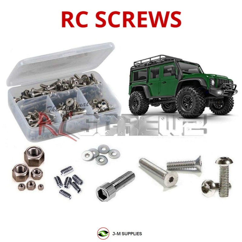 J-M SUPPLIES RC Parts Store - RCScrewZ Stainless Screw Kit tra105 for Traxxas TRX-4M Defender 1/18 4x4 Trail Truck (97054-1) | PRO