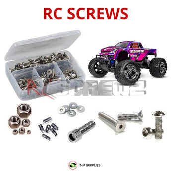 J-M SUPPLIES RC Parts Store - RCScrewZ Stainless Screw Kit tra129 for Traxxas Stampede XL5 1/10 2WD Monster Truck (#36254-8) | SET
