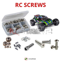 J-M SUPPLIES - RCScrewZ Stainless Screw Kit tra132 for Traxxas Rustler 2WD BL-2S 1/10 Stadium (#37354-4) | RCX - 