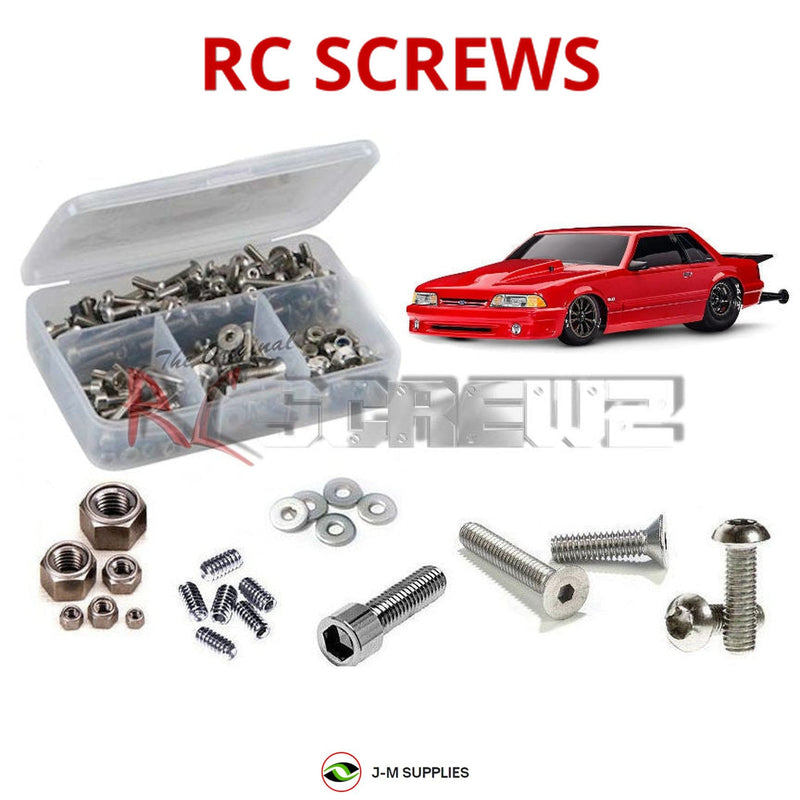 J-M SUPPLIES - RCScrewZ Stainless Screw Kit tra136 for Traxxas Drag Slash 1/10 VXL-3s (#94346-74/94376-74) | RCX - 