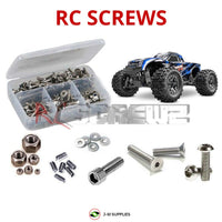 J-M SUPPLIES - RCScrewZ Stainless Screw Kit tra137 for Traxxas Stampede 4x4 VXL-3s 1/10 Monster (#90376-4) | RCX - 
