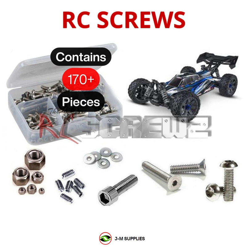 J-M SUPPLIES - RCScrewZ Stainless Screw Kit tra140 for Traxxas Jato 4x4 BL-2s 1/8 Buggy (#90154-4) | UPG - 
