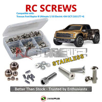 J-M SUPPLIES RC Parts Store - RCScrewZ Stainless Screw Kit tra158 for Traxxas Ford Raptor R Ultimate 1/10 Electric 4X4 SCT (101177-4) | UPG