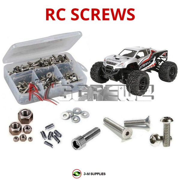 J-M SUPPLIES RC Parts Store - RCScrewZ Stainless Screw Kit vat008 for Vaterra Halix 1/10 RTR 4WD Monster Truck | UPG