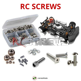 Representative image of an RCScrewZ stainless steel screw kit for Team XRAY NT1 Nitro 1/10th Touring Car (#330006 / #330007); exact kit contents vary by RC model.