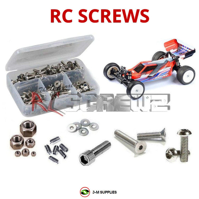 RCScrewZ Stainless Steel Screw Kit xra165 for Team XRAY XB2C’24 Carpet Edition / XB2D’24 Dirt Edition 1/10 Electric 2WD Competition Off-Road Buggy (#320015, #320016) | SET