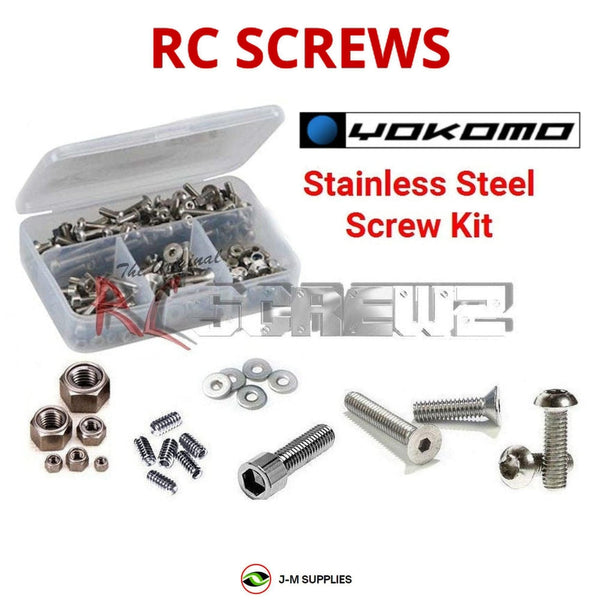J-M SUPPLIES RC Parts Store - RCScrewZ Stainless Screw Kit yok008 for Yokomo YZ-870c Super Dog Fighter 1/10 Off-Road Buggy | SET