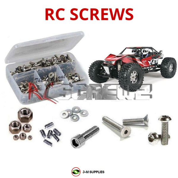 J-M SUPPLIES - RCScrewZ Stainless Screw Kt axi017 for Axial Racing Yeti XL 1/8 4WD RTR 90032/38 RC Car | PRO - axi017