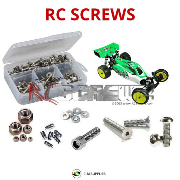 J-M SUPPLIES - RCScrewZ Stainless Steel Screw Kit 3rac003 for 3 Racing Cactus 2wd Buggy RC Car | PRO - 