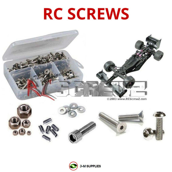J-M SUPPLIES RC Parts Store - RCScrewZ Stainless Steel Screw Kit 3rac005 for 3Racing Sakura FGX 1/10 Electric On-Road Formula F1 Car | PRO