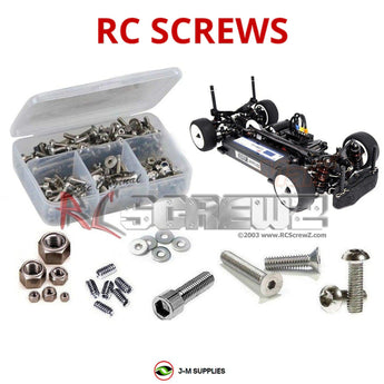 J-M SUPPLIES - RCScrewZ Stainless Steel Screw Kit 3rac006 for 3 Racing M4 Chassis/Pro 4wd RC Car | RCX - 