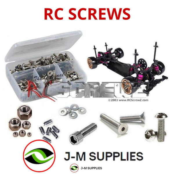 J-M SUPPLIES - RCScrewZ Stainless Steel Screw Kit 3rac010 for 3 Racing Sakura D4 RWD RC Car | RCX - 