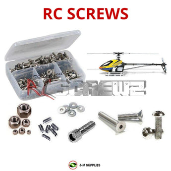 J-M SUPPLIES RC Parts Store - RCScrewZ Stainless Steel Screw Kit alg006 for Align T-REX 700 Nitro 700-Class Nitro RC Helicopter (#KX018005T) | RCX