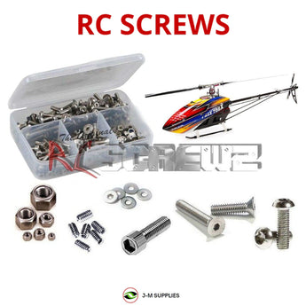 J-M SUPPLIES RC Parts Store - RCScrewZ Stainless Steel Screw Kit alg036 for Align T-REX 700X Dominator 700-Class Electric RC Helicopter (#RH70E25X) | RCX