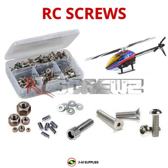 J-M SUPPLIES RC Parts Store - RCScrewZ Stainless Steel Screw Kit alg049 for Align T-REX 300X 300-Class Electric RC Helicopter (#RH30E01XT / #RH30E02XT) | RCX